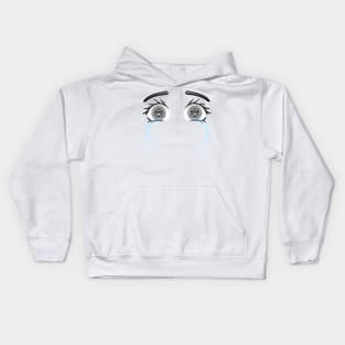 Looking Death in the Eyes Kids Hoodie